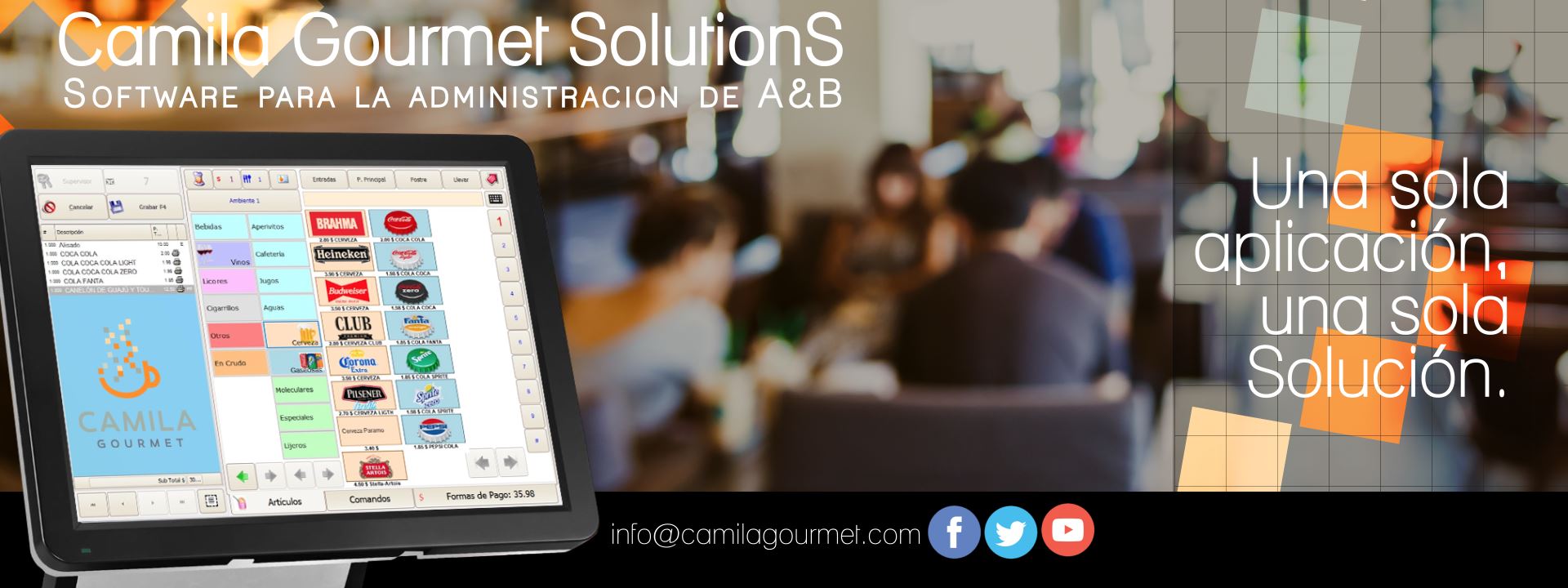 Camila Gourmet Solutions lanza nuevas integraciones entre componentes